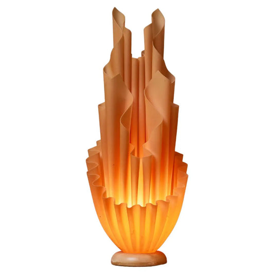 Athena draped resin lamp by Georgia Jacob – view 2
