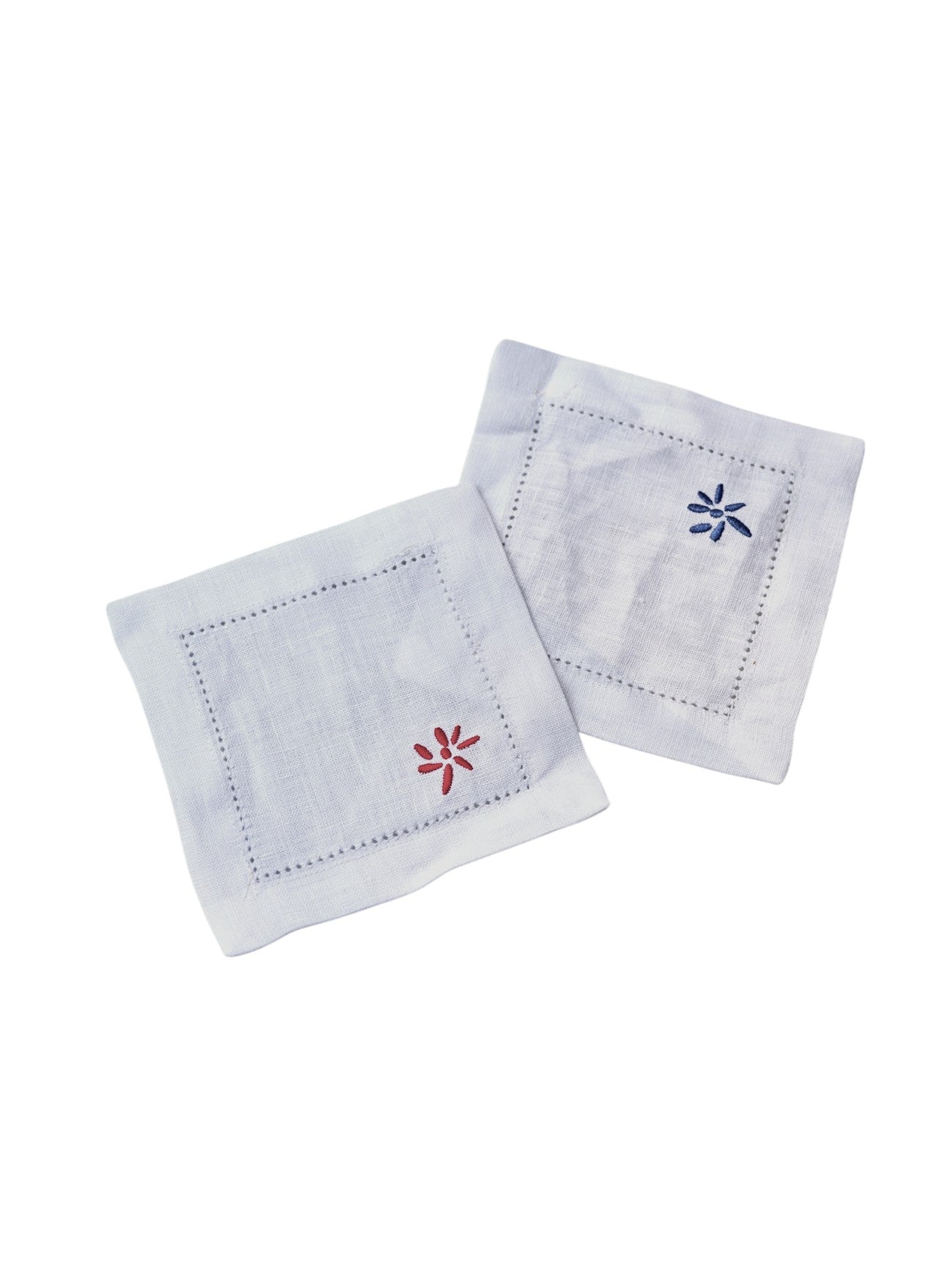 EMBROIDERED COCKTAIL NAPKIN (PACK OF 4) - House of Quintana