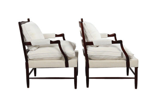 Pair of Gripsholm armchairs by Arne Norell – view 2