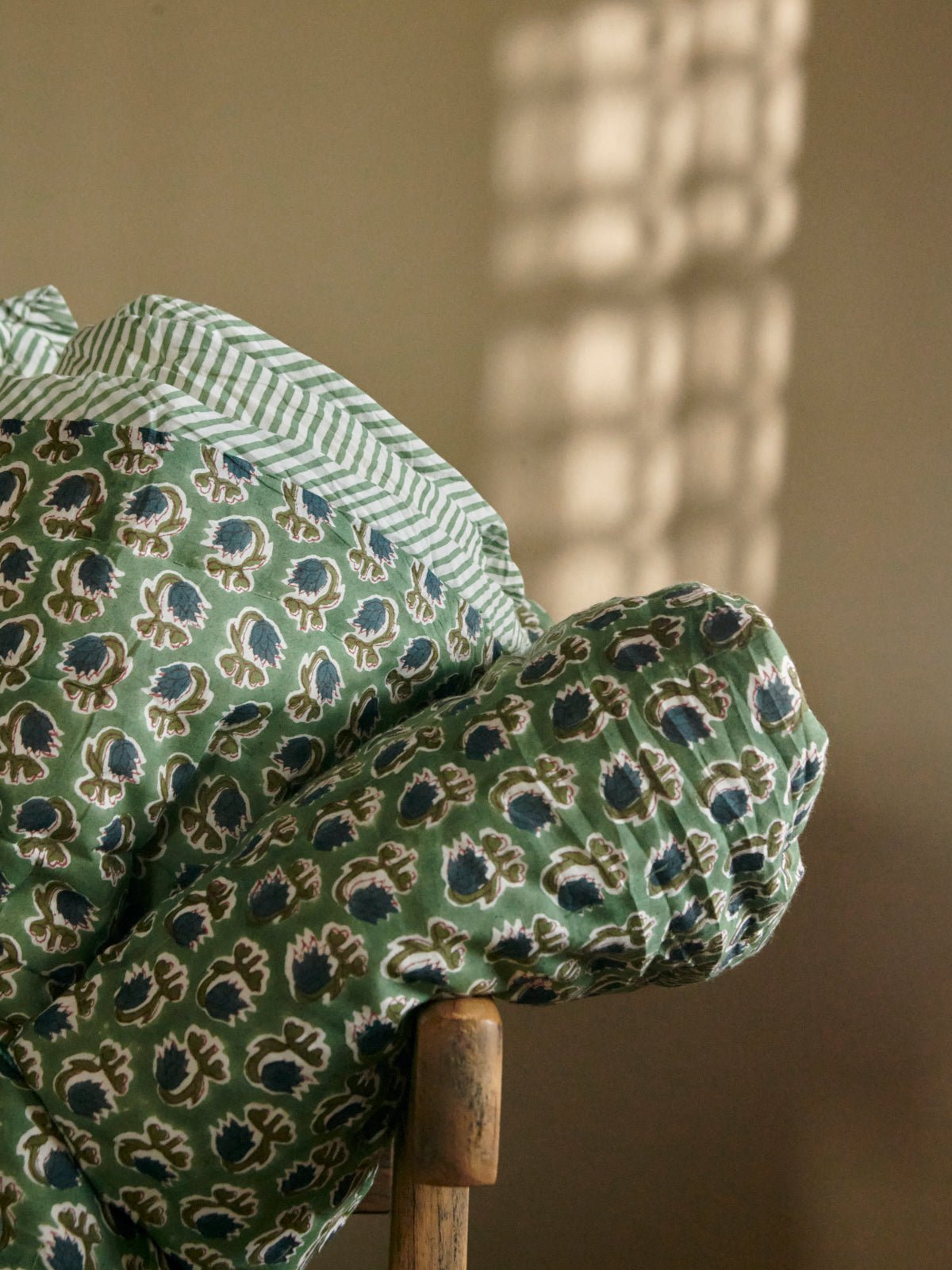 QUILT COTTON BASIL GREEN PRINTS - House of Quintana