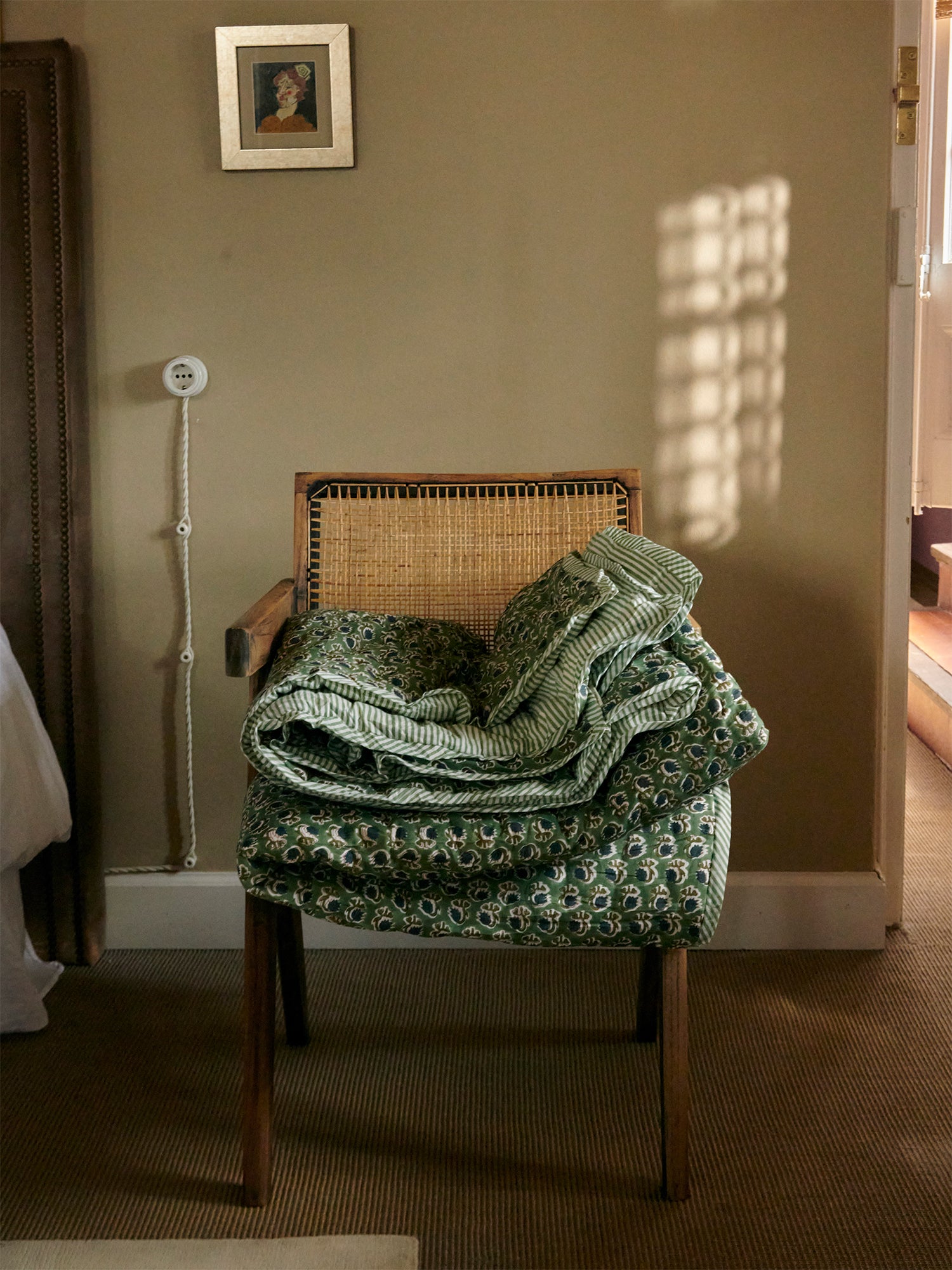QUILT COTTON BASIL GREEN PRINTS - House of Quintana