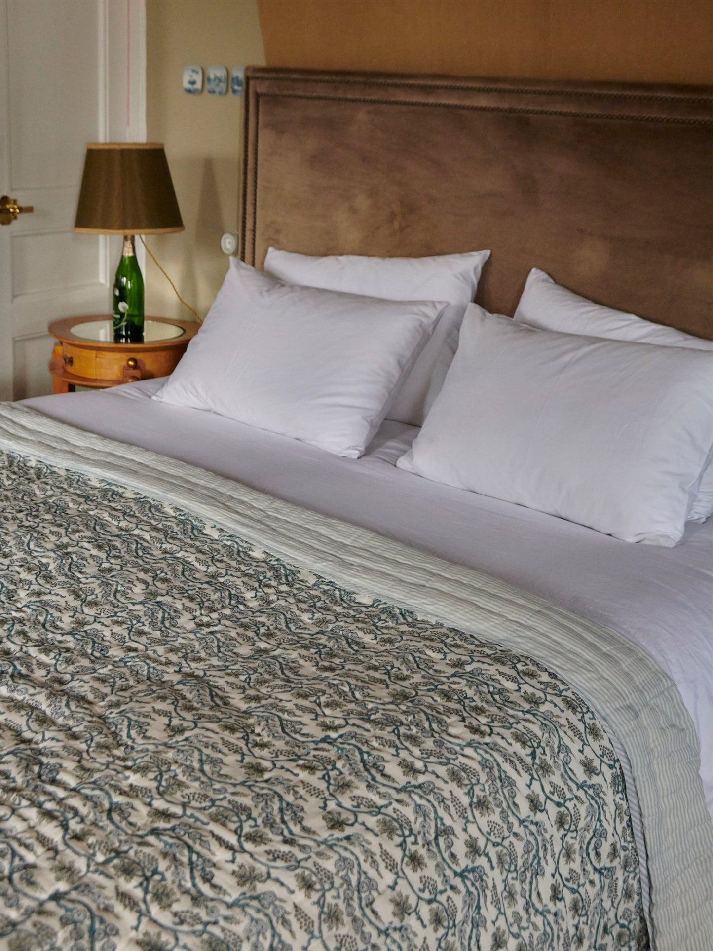 QUILT COTTON LIGH BLUE PRINTS - House of Quintana