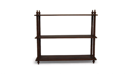 Antique French Walnut Shelf, 19th Century