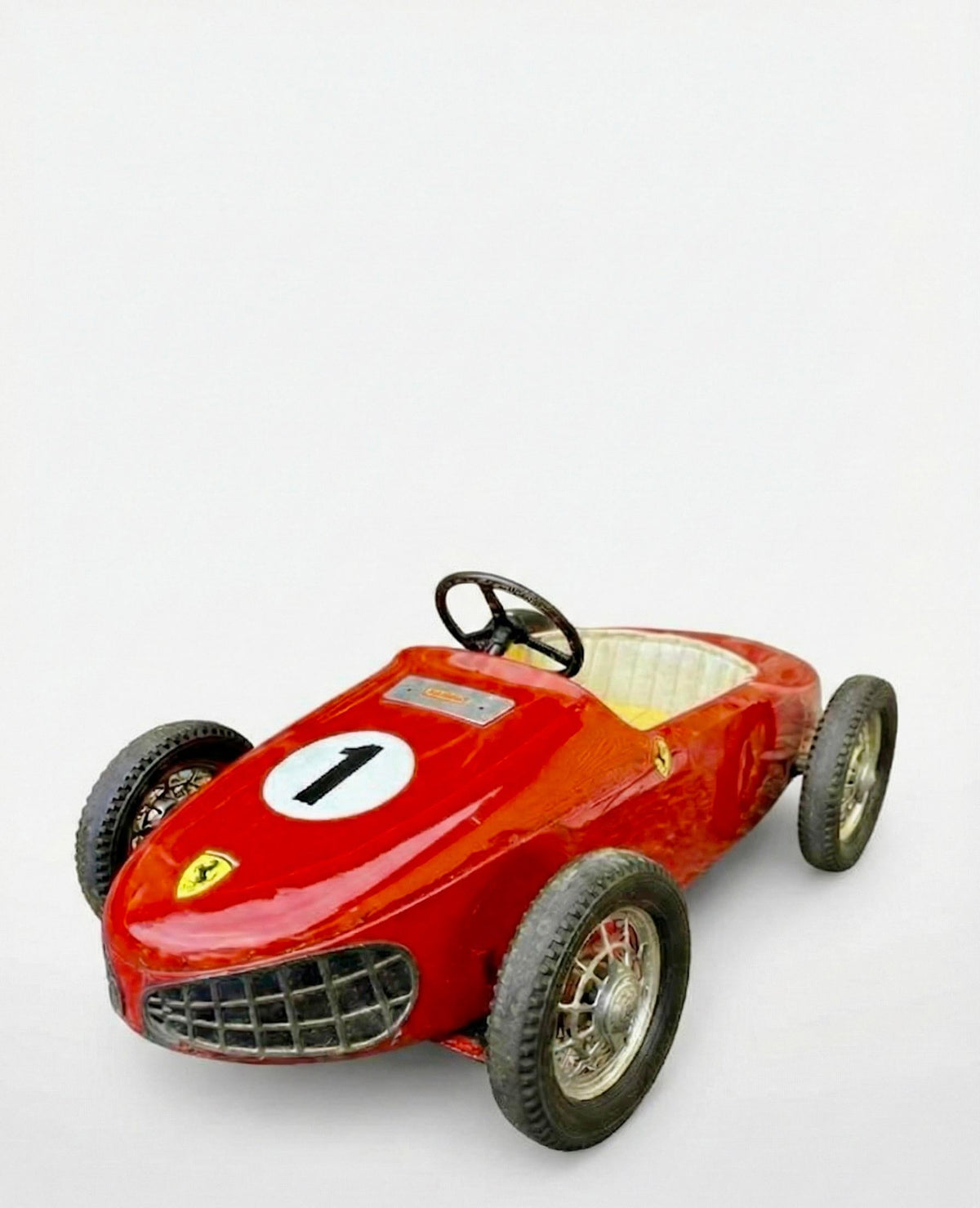 Rare Ferrari Dino 156 F1 "Sharknose" Pedal Car by Morellet Guerineau, 1960s