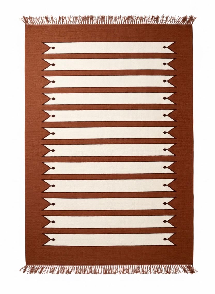 HANDWOVEN STRIPED RUG - House of Quintana