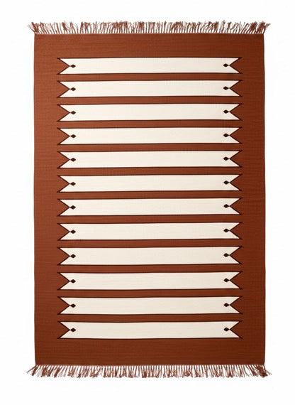 HANDWOVEN STRIPED RUG - House of Quintana
