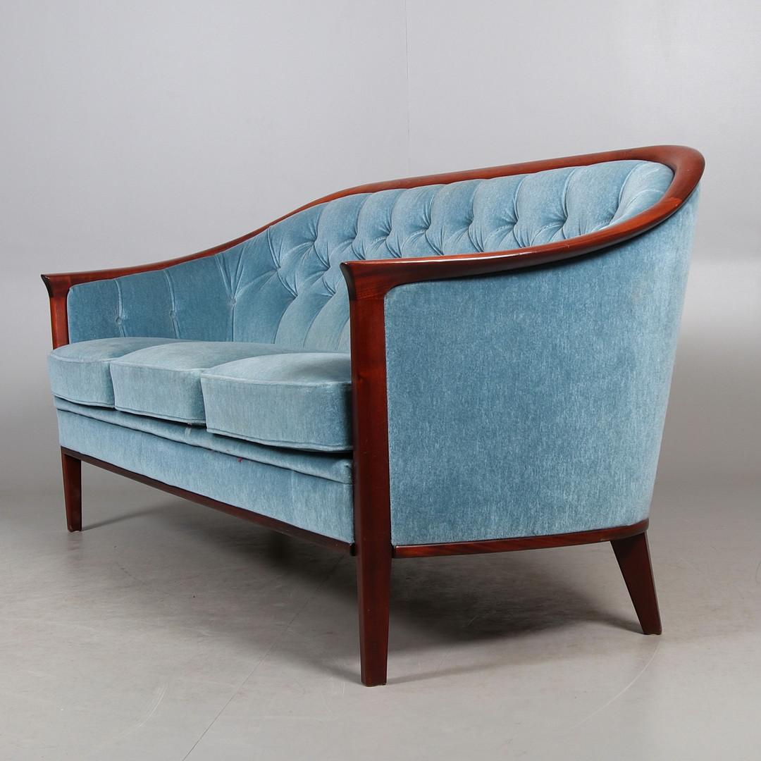 Aristokrat Teak Sofa by Bertil Fridhagen, 1960