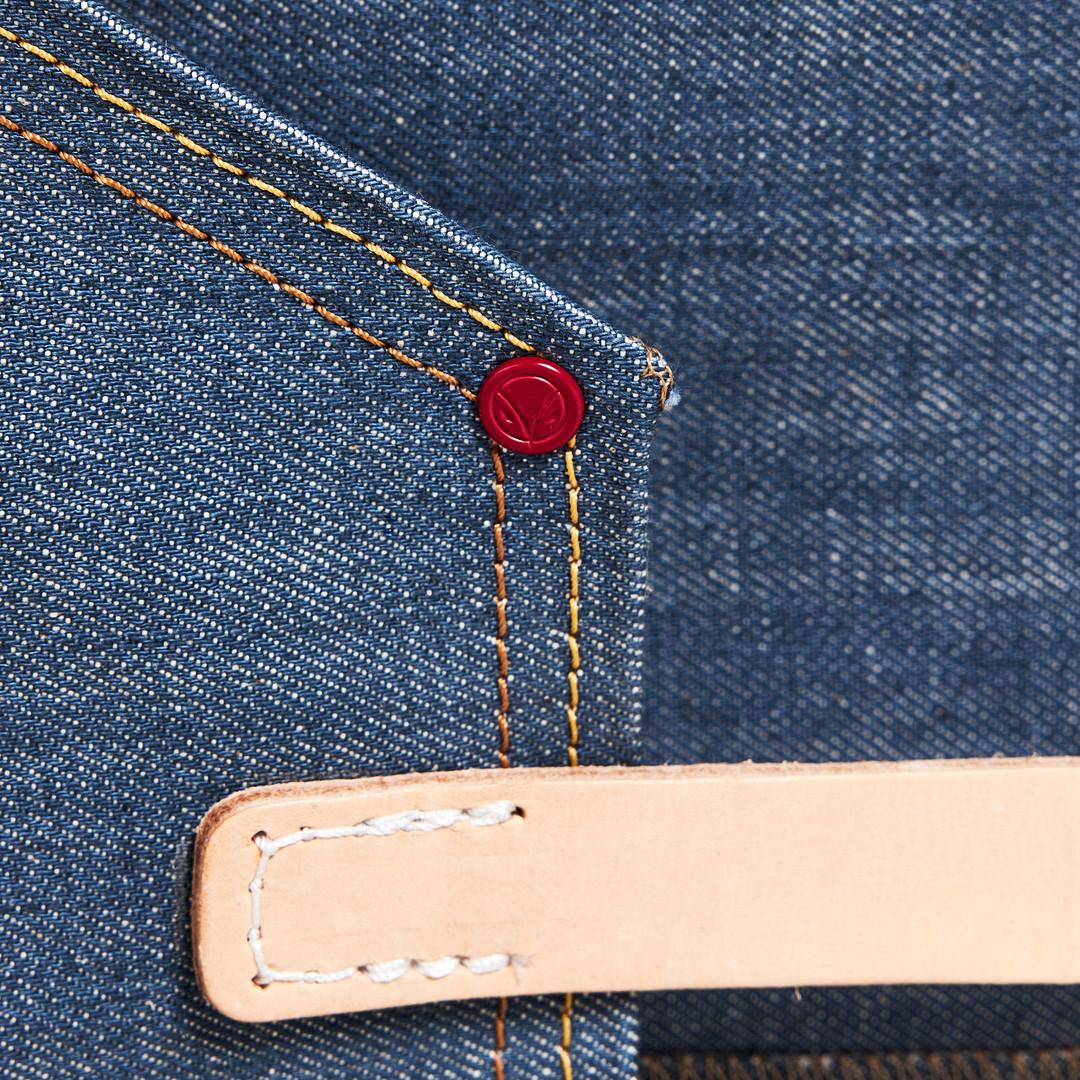 Safari Chair in Denim, Kaare Klint Special Edition