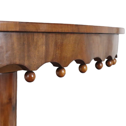 OVAL MAHOGANY SIDE TABLE CIRCA 1850 - House of Quintana