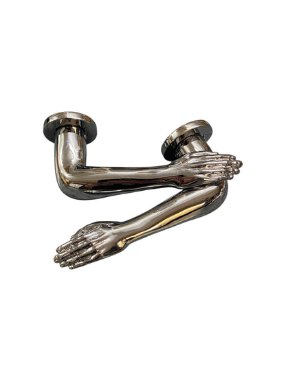 PAIR OF ARMS DOOR HANDLES - House of Quintana