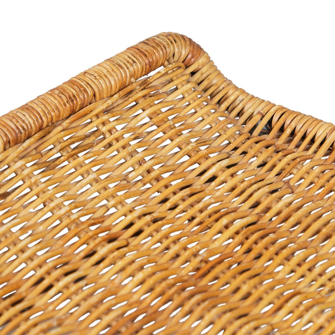 PAIR OF WICKER STOOL BY GIAN FRANCO LEGLER - House of Quintana