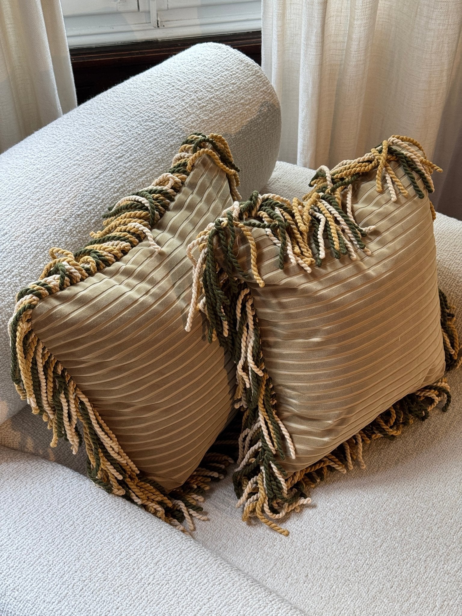 PILLOW FRINGES - House of Quintana