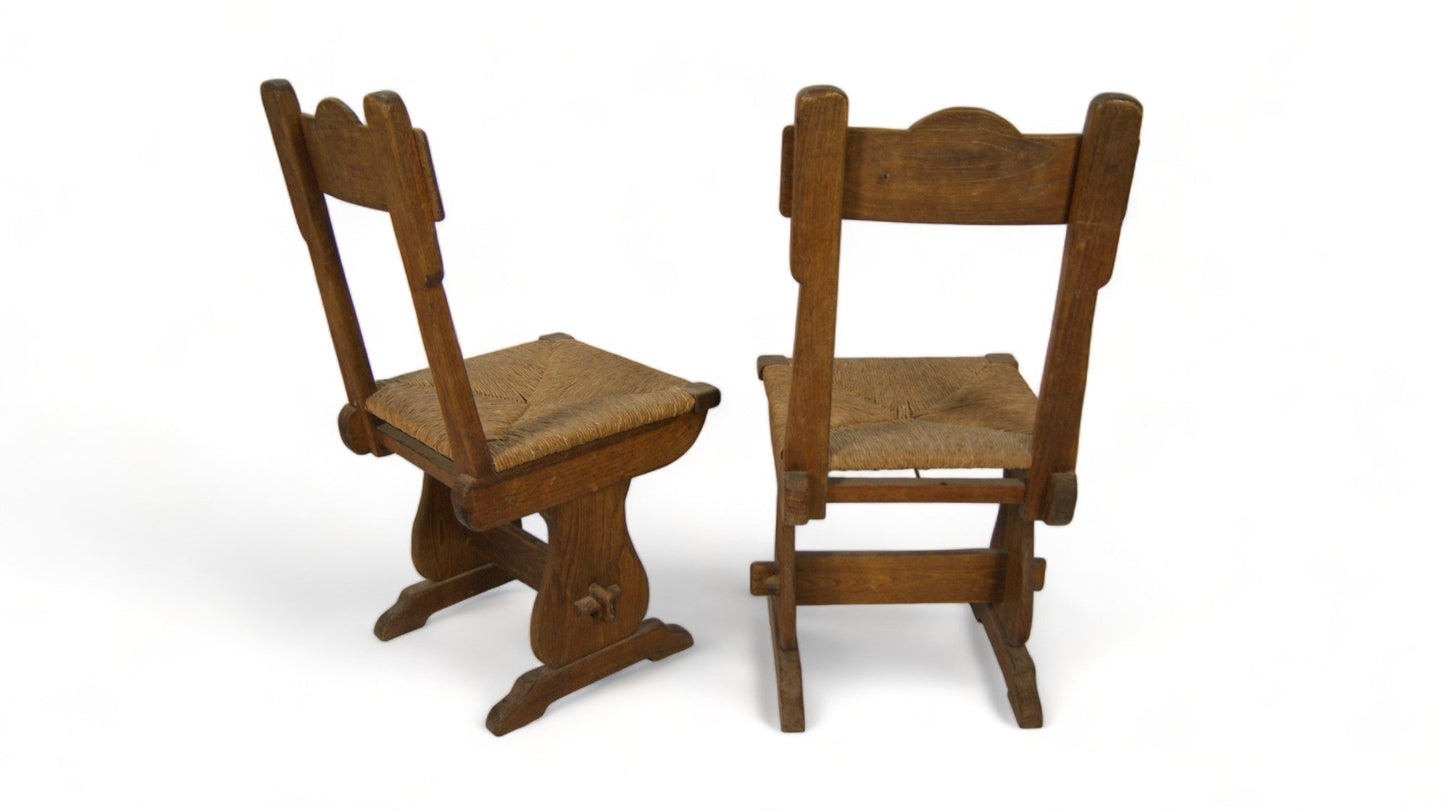 SET OF 7 RUSTIC CHAIRS - House of Quintana