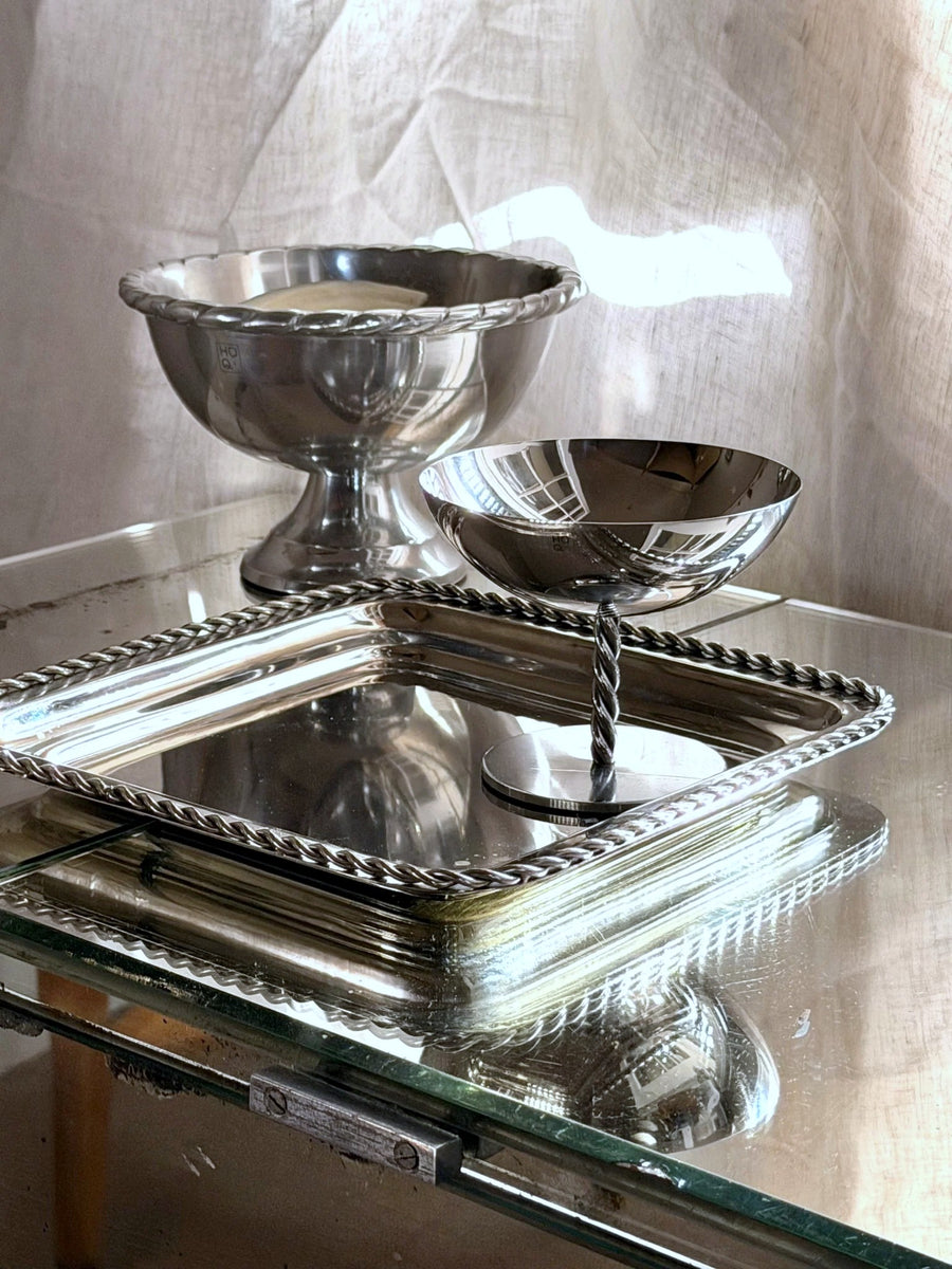 Twirl stainless steel dessert cup